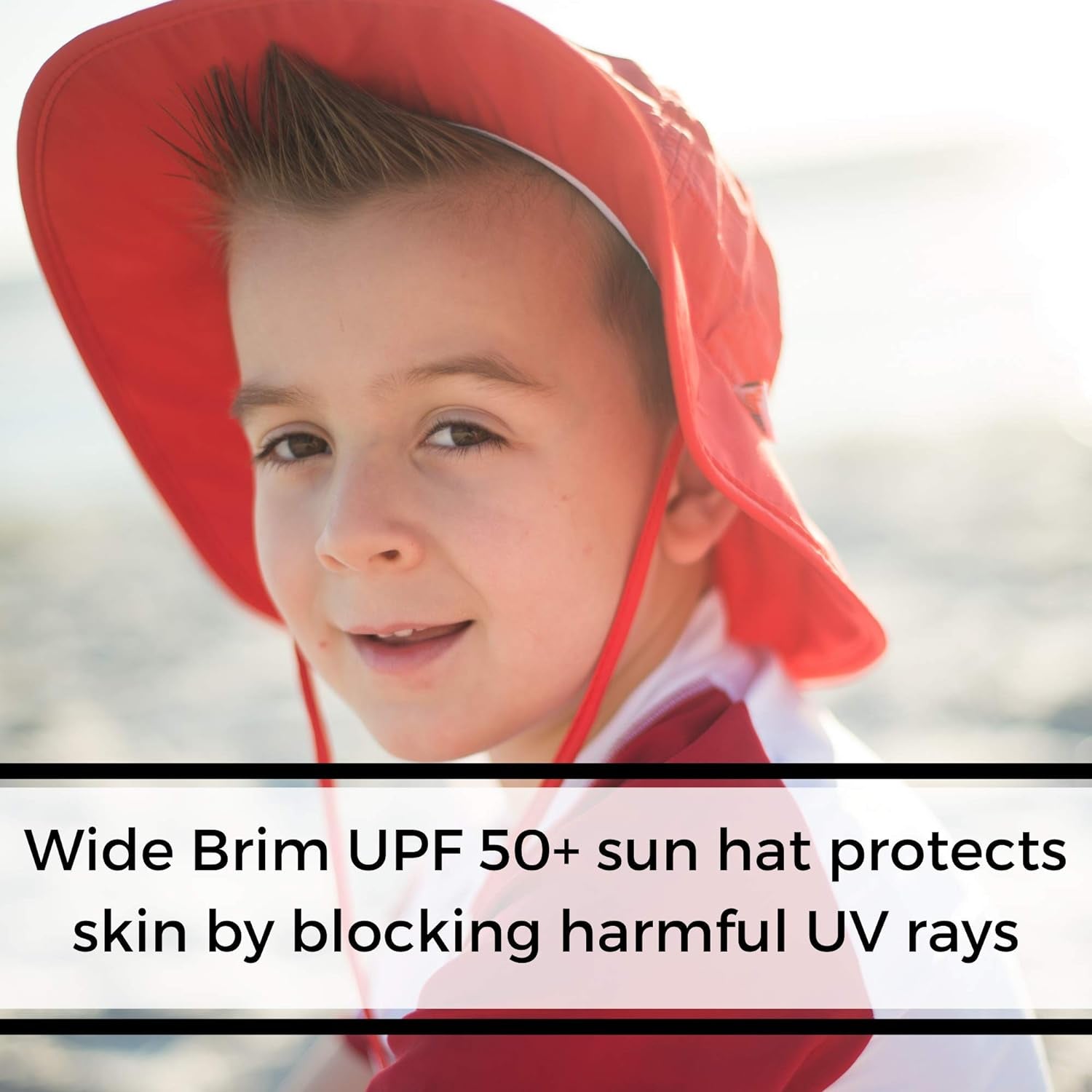 Wide Brim Sun Hat | UPF 50+ Protection for Baby, Toddler, and Kids